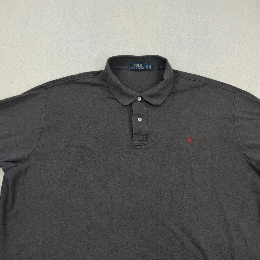 Polo‎ Ralph Lauren Shirt Mens 3XB Black Casual Preppy Office Business